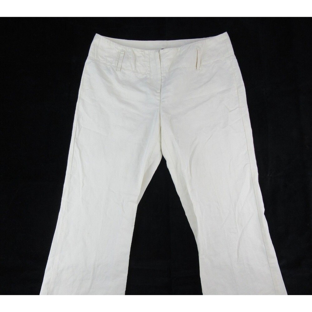 Kulson Women's Linen Blend Pants Size 42, 30" Waist x 27" Inseam